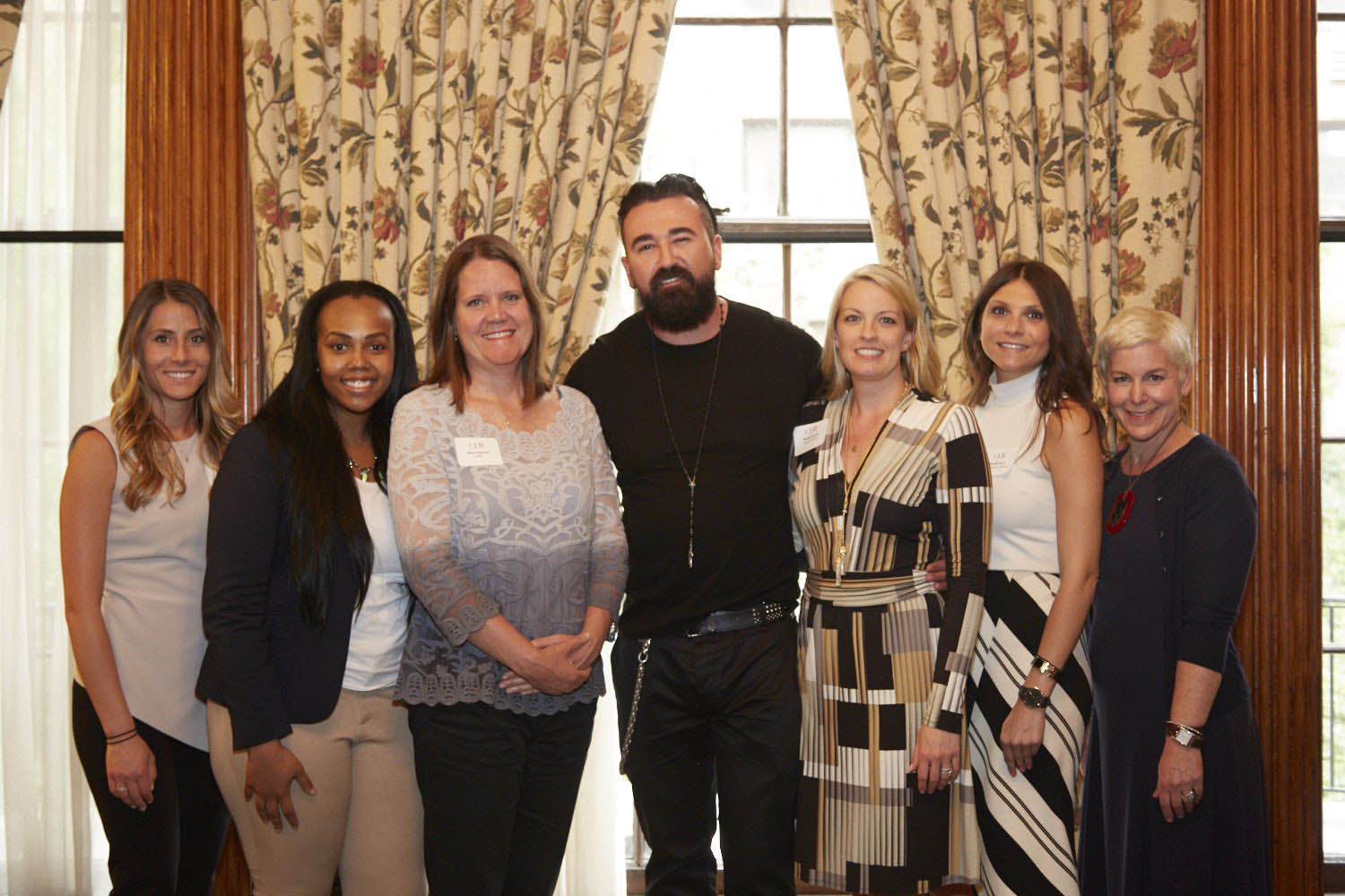 CEW | Beauty Insider Series – New York. Chris Salgardo President, Kiehl’s - Center. Eileen Greenlay BNOInc left of Salgardo