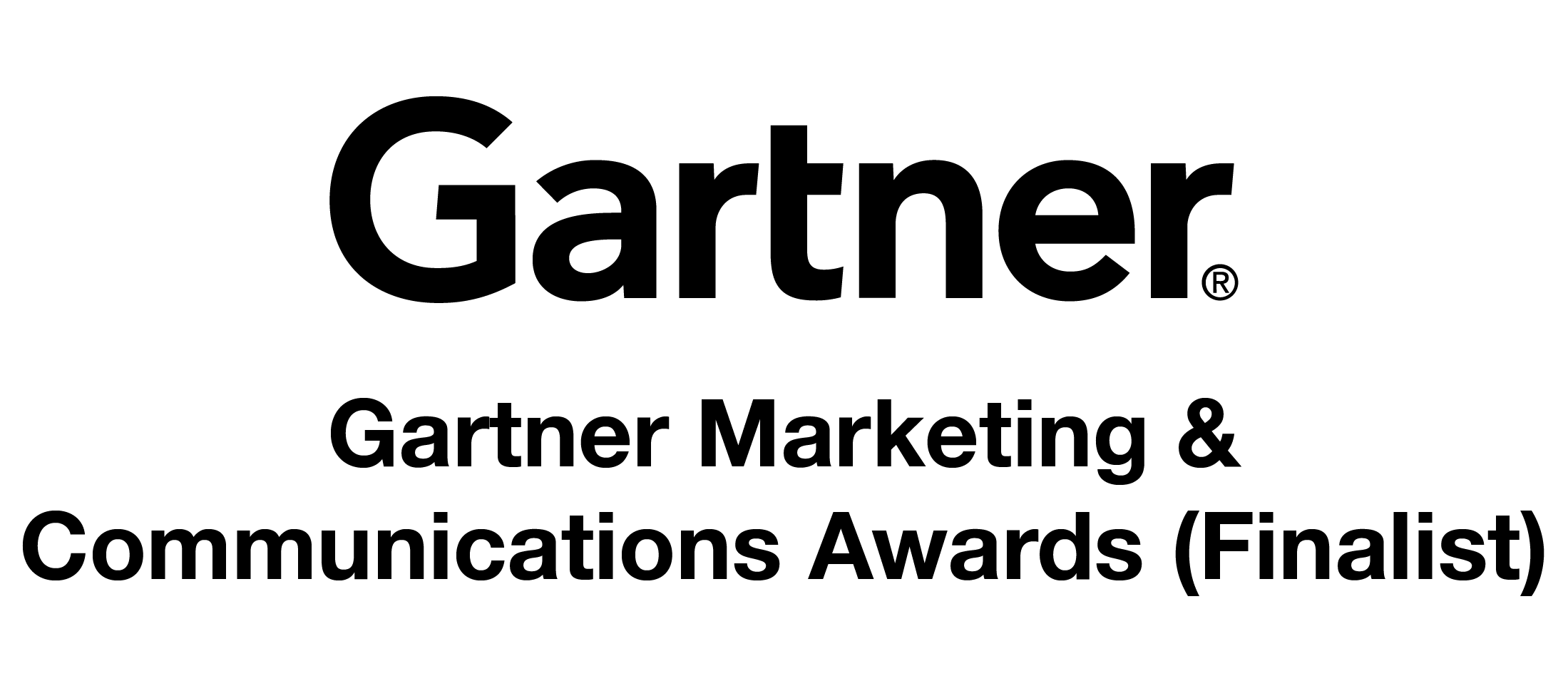 Gartner Marketing & Communications Award (Finalist) logo