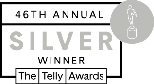 Telly Awards 2025 Silver Winner logo